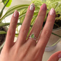 sea glass ring - jess